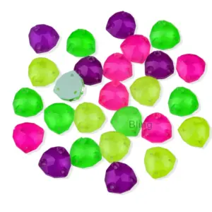 Neon Glass Rhinestones 12mm Set of 36 13 Sa4fd0aeaf1994c92a97eab7b77d4b01dv