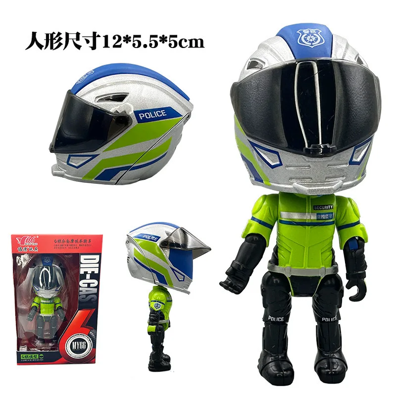 Vibrant 1:12 Diecast Motorcycle Rider Figurine 9 Vibrant 1:12 Diecast Motorcycle Rider Figurine - Image 9