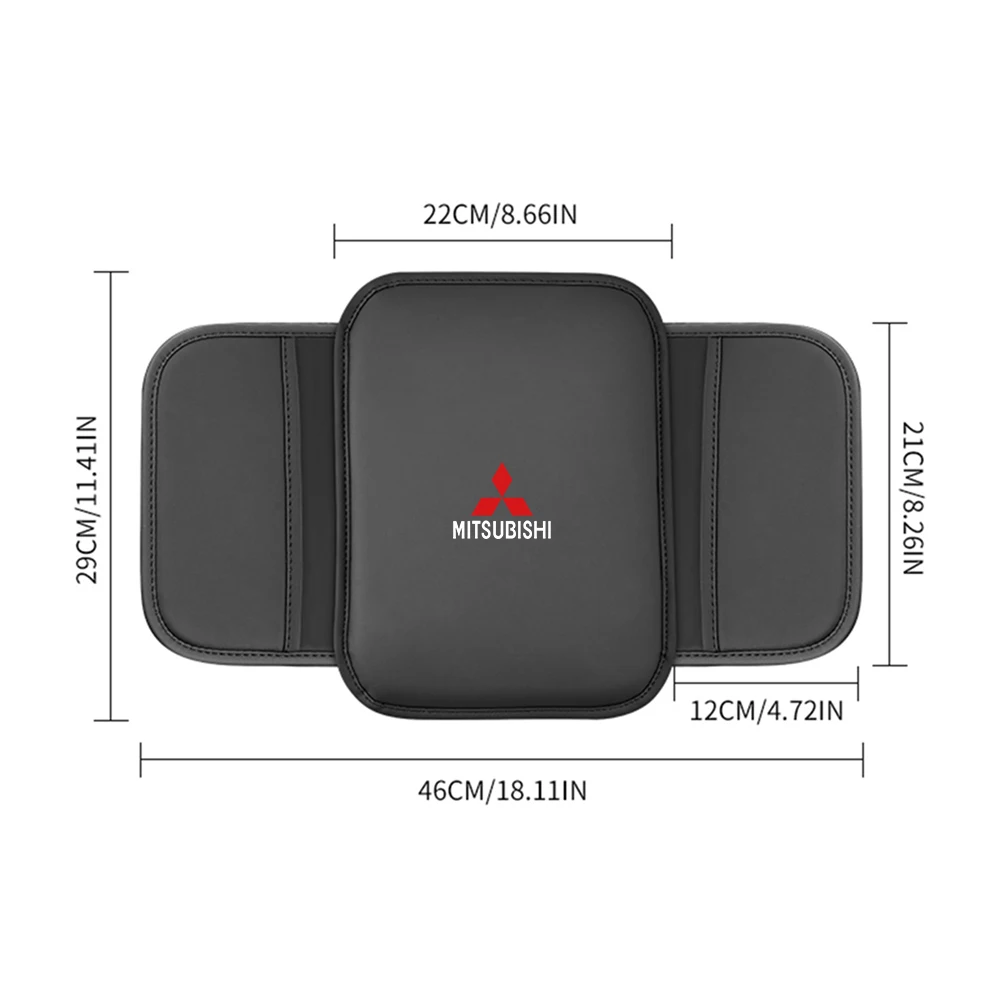 Mitsubishi Ralliart Console Cover in Synthetic Leather 6 Mitsubishi Ralliart Console Cover in Synthetic Leather - Image 6