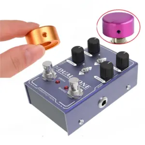 Vibrant Metallic Footswitch Covers Set for Guitar Pedals 12 Sa53495f6c78c426e96f9615c778674c2Z