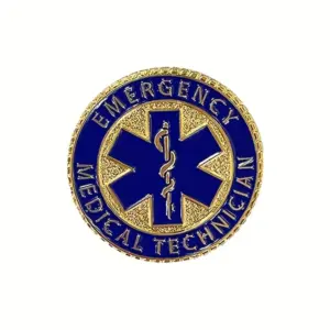 Emergency Medical Technician Pin Badge 3cm