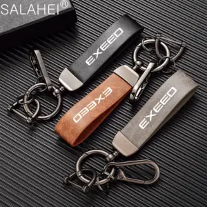 Vintage Leather Emblem Keychain for Cars 8 Sa54bc4c89df6418286ed6ab834bdf4b8G