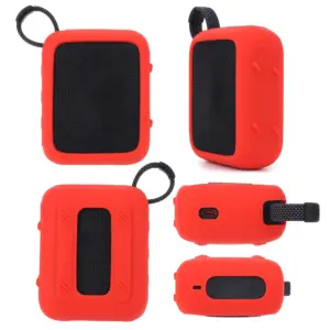 Red Silicone Case for JBL GO 4 Bluetooth Speaker 11 Sa570da7c301a49cdafb2ba478c334d4ad