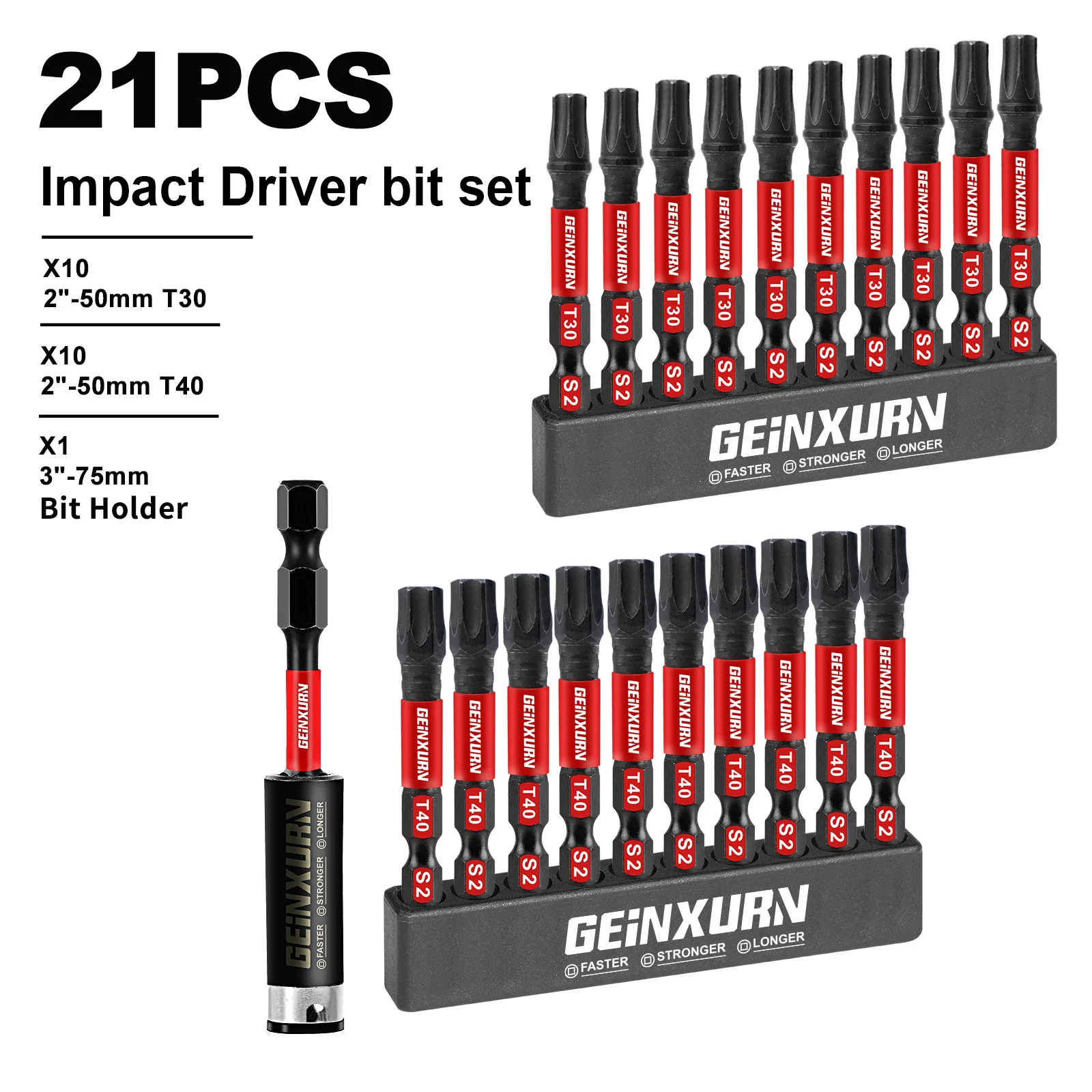 Impact Magnetic Torx Bit Set for Professionals 8 Impact Magnetic Torx Bit Set for Professionals - Image 8