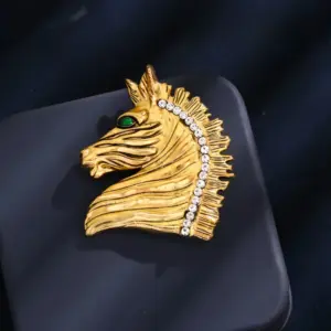 Elegant Silver Horsehead Brooch with Rhinestones 9 Sa59ad097ce7f459eacf022eb20c238cao 1