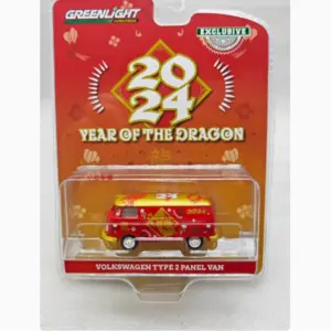 Vibrant Red VW T2 Van Zodiac Model 1/64 Scale 4 Sa5bcce0fa1f64216bef3e5f4db1662ccT