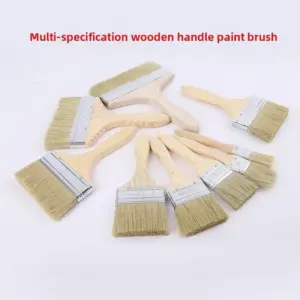 Versatile Four-Size Artist Paint Brush Set