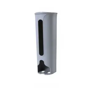 Wall-Mounted Plastic Bag Organizer in White, Blue, Grey 16 Sa5ed1872d62d4ead8a97436e8741dd1fc