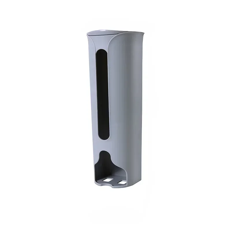 Wall-Mounted Plastic Bag Organizer in White, Blue, Grey 8 Wall-Mounted Plastic Bag Organizer in White, Blue, Grey - Image 8