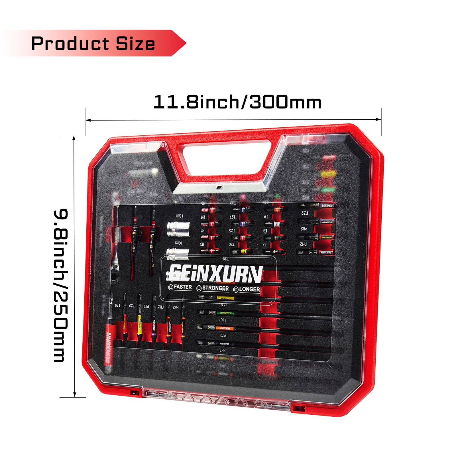 44-Piece Durable Tool Set with Storage Case 2 44-Piece Durable Tool Set with Storage Case - Image 2