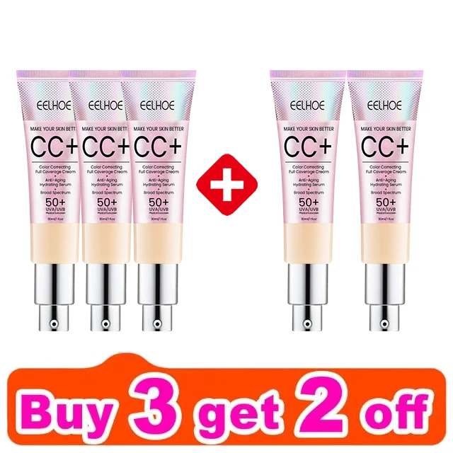 EELHOE CC Foundation Cream 30ml Waterproof Cover 7 EELHOE CC Foundation Cream 30ml Waterproof Cover - Image 7