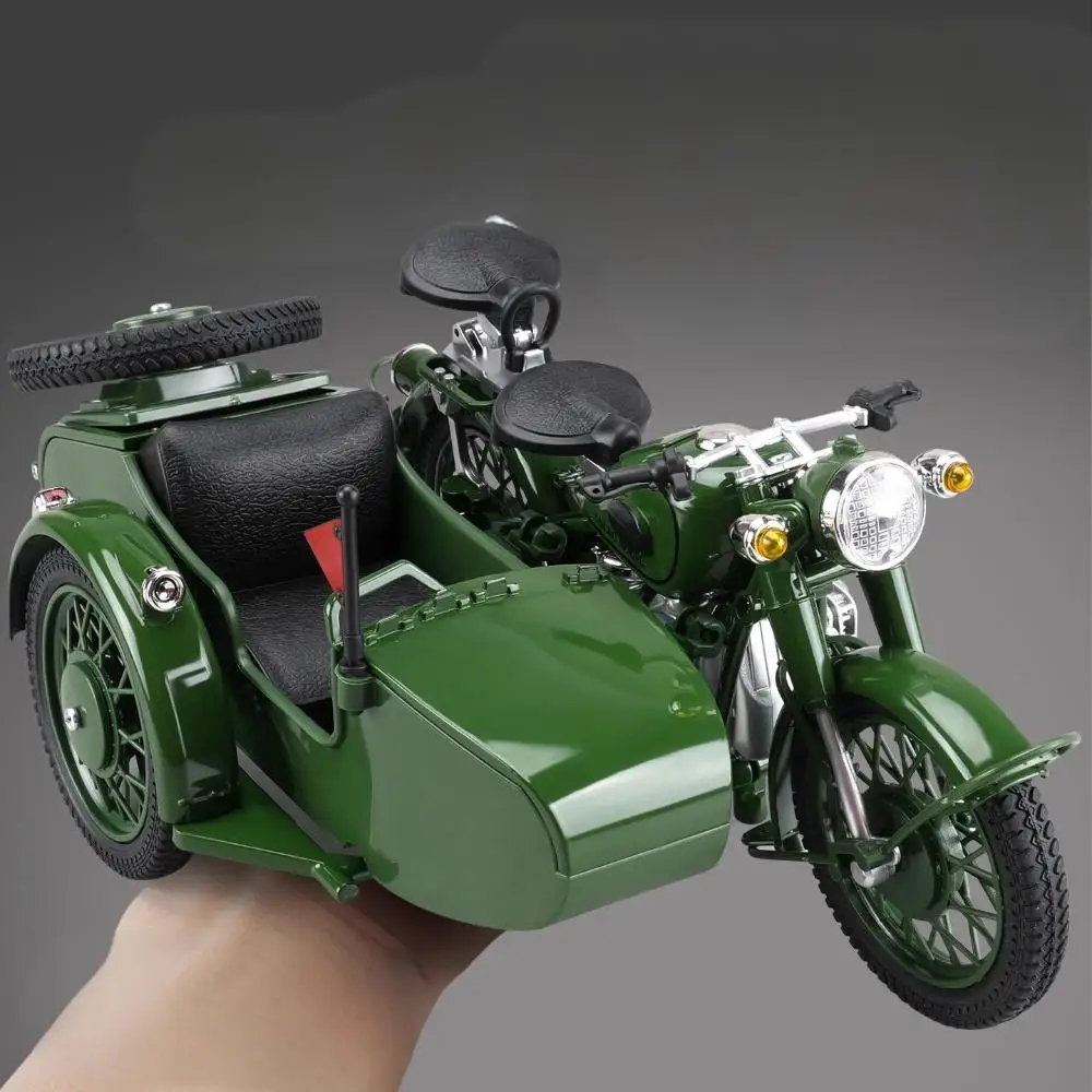 Vintage Military Tricycle Motorcycle Model Replica 2 Vintage Military Tricycle Motorcycle Model Replica - Image 2