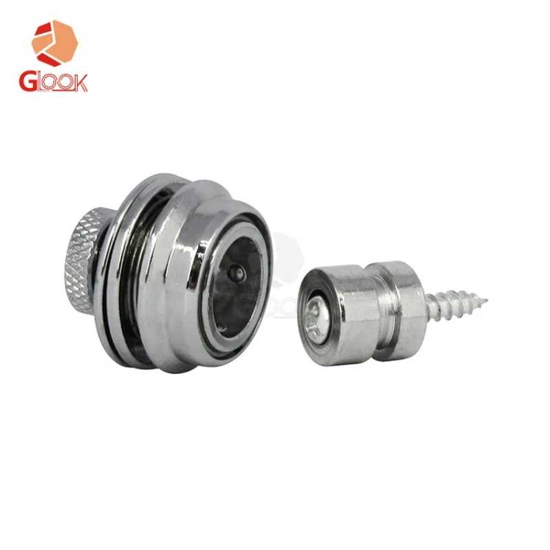 Metal Guitar Strap Buckle for Electric and Bass Guitars 3 Metal Guitar Strap Buckle for Electric and Bass Guitars - Image 3