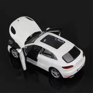 Black Porsche Macan Turbo 1:24 Diecast Model 11 Sa68ab46397d74fe0b8d068d4df377efdH