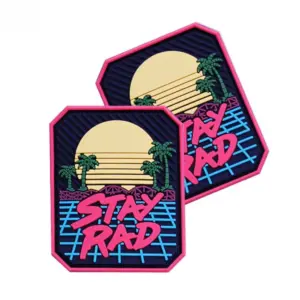 Stay Rad 3D Iron-on Patch for Fashion