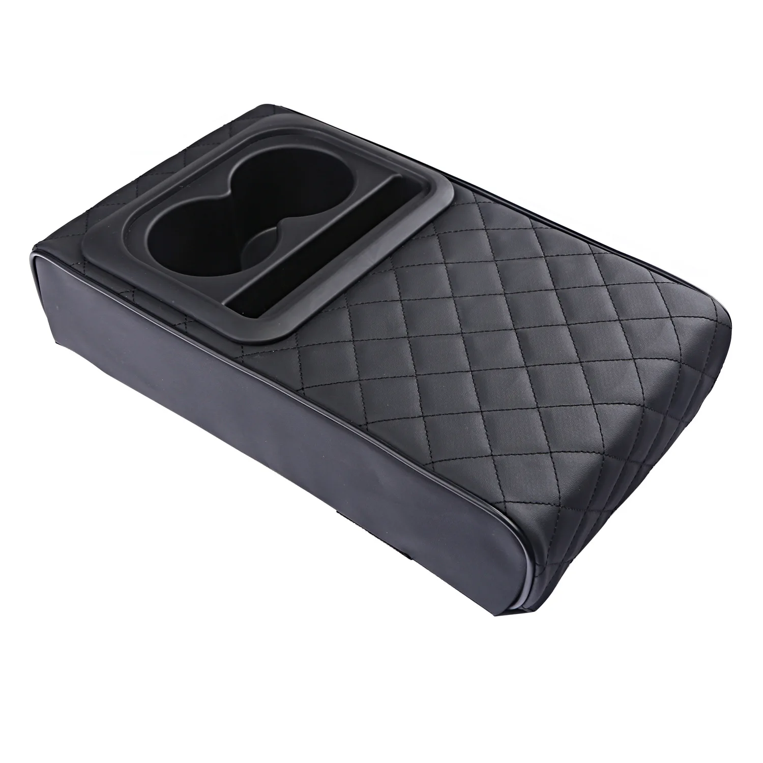 Luxury Car Armrest Cushion with Cup Holders 7 Luxury Car Armrest Cushion with Cup Holders - Image 7