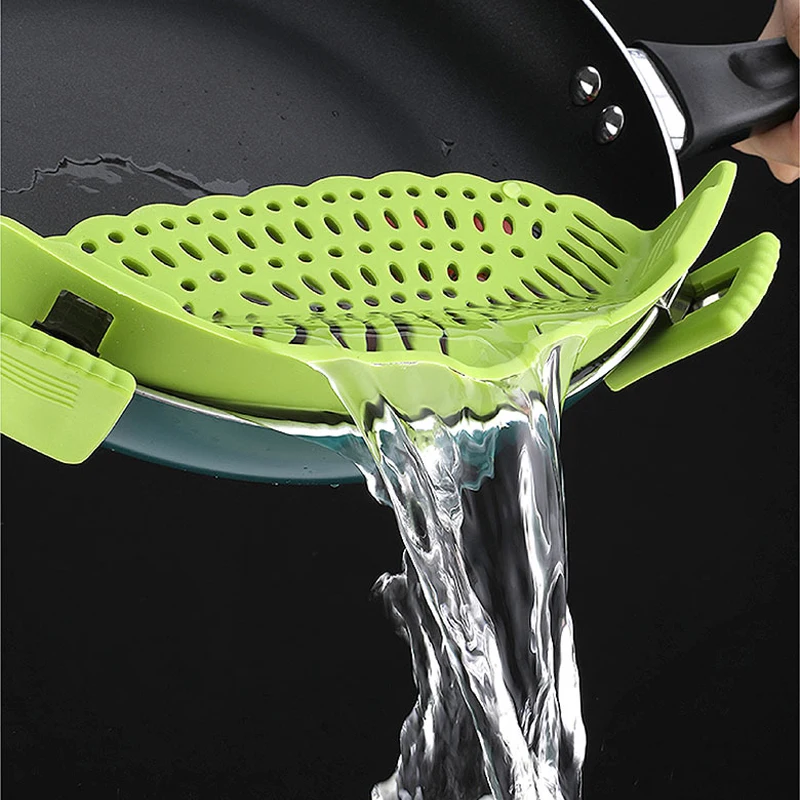 Vibrant Silicone Pot Strainer for Kitchen 6 Vibrant Silicone Pot Strainer for Kitchen - Image 6