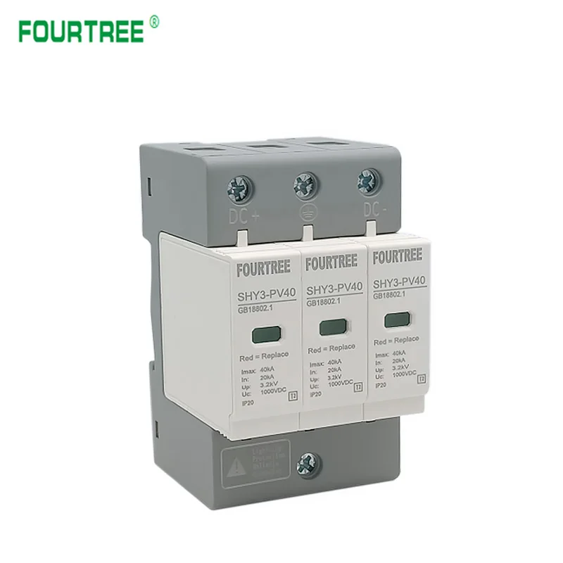 SHY3-PV 3-Pole DC Surge Protection Device 3 SHY3-PV 3-Pole DC Surge Protection Device - Image 3
