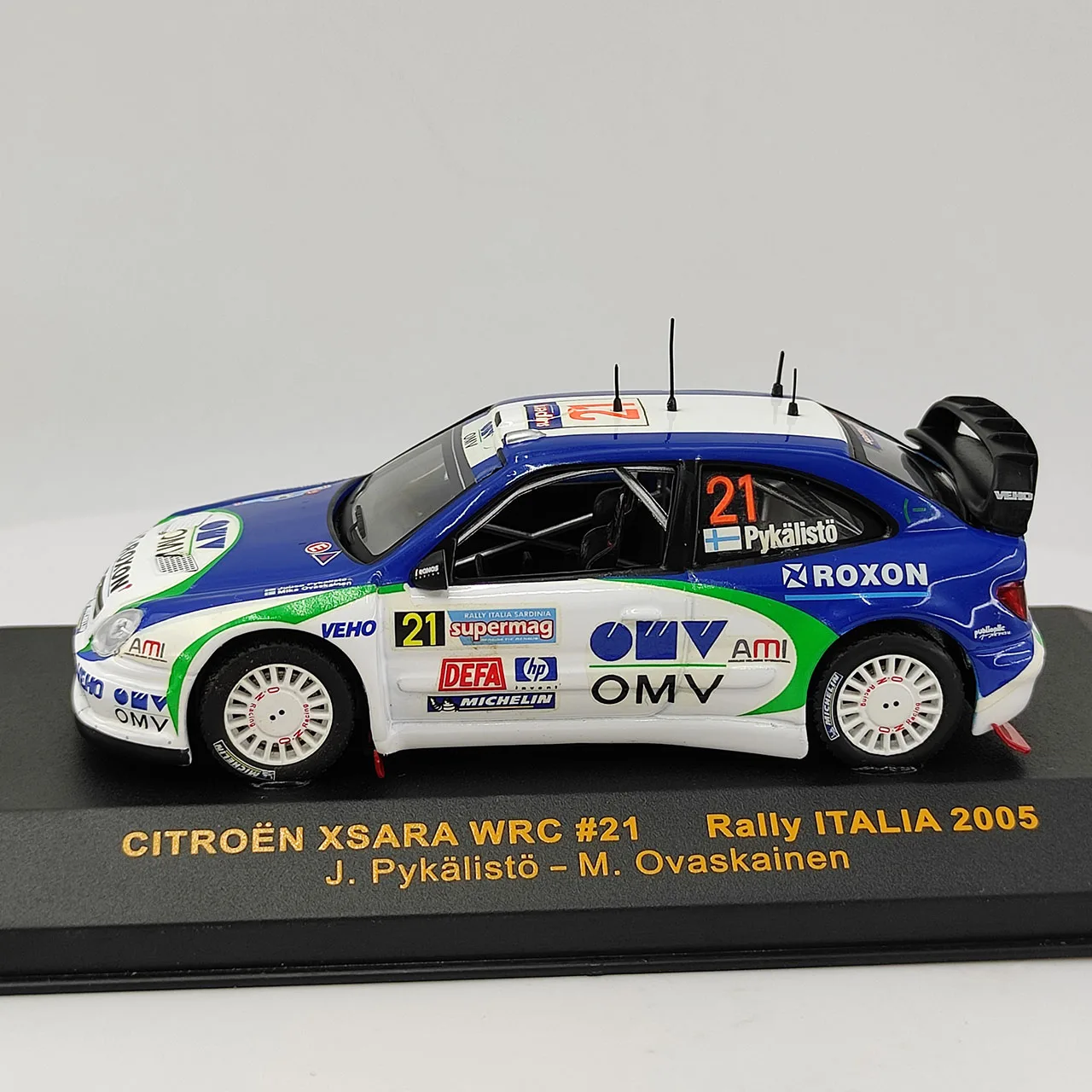 Citroen Xsara WRC #21 Diecast Model 1:43 Scale 3 Citroen Xsara WRC #21 Diecast Model 1:43 Scale - Image 3