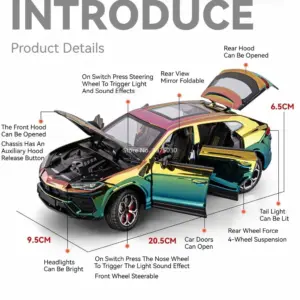 1:24 Lamborghini Urus Model Toy in Gold 10 Sa71062f371924663bf823c572ce04758n