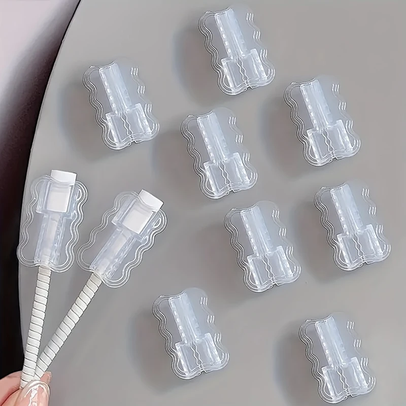 Transparent Cable Protector Sleeves Set for Apple Cables 4 Transparent Cable Protector Sleeves Set for Apple Cables - Image 4