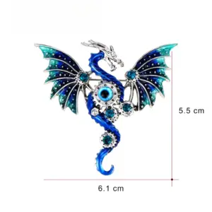 Fantasy Dragon Brooch with Gem Accents 8 Sa7344e5d69bd47a3a25fd6ccec12c7902 1