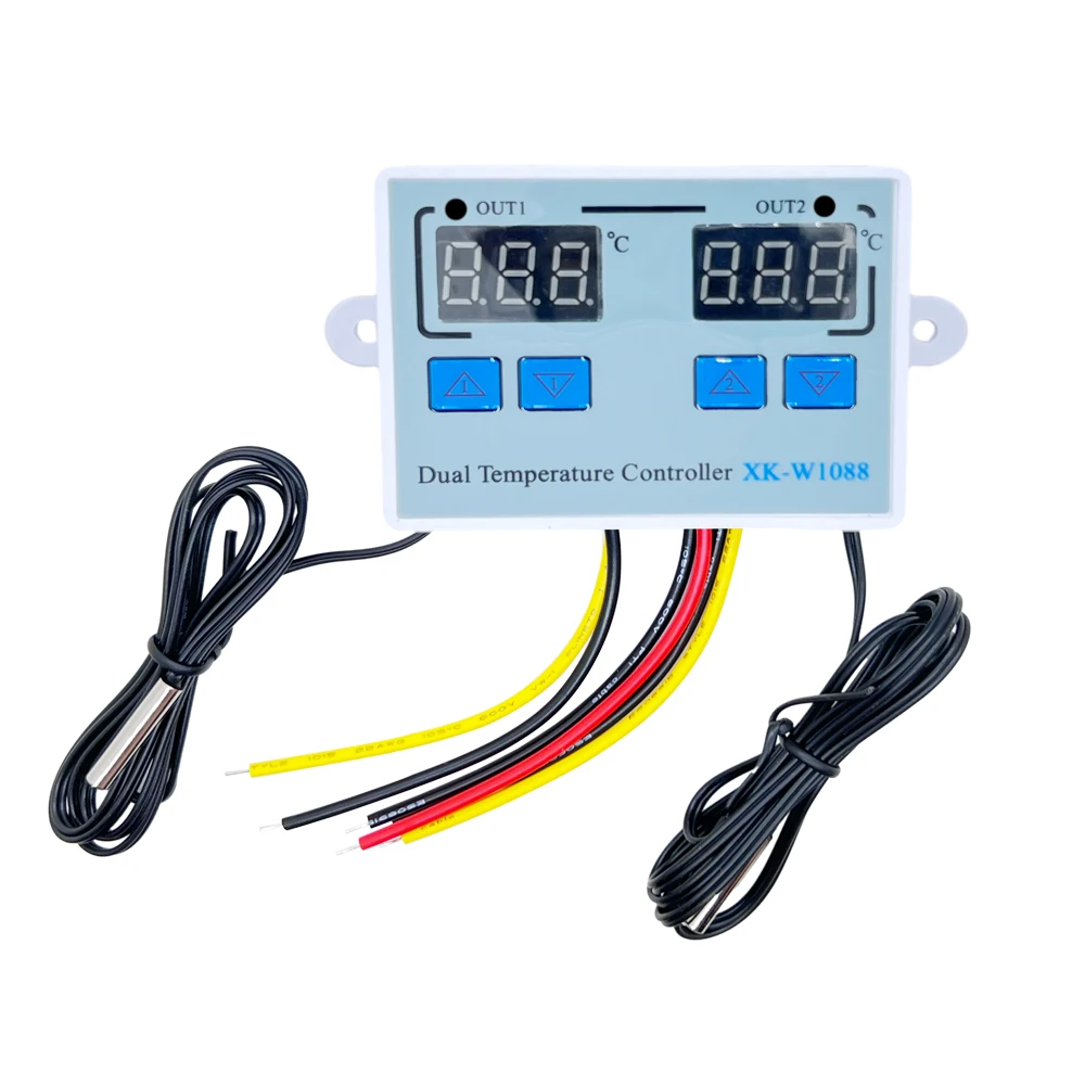 Dual LED Digital Temperature Controller for HVAC Systems 4 Dual LED Digital Temperature Controller for HVAC Systems - Image 4