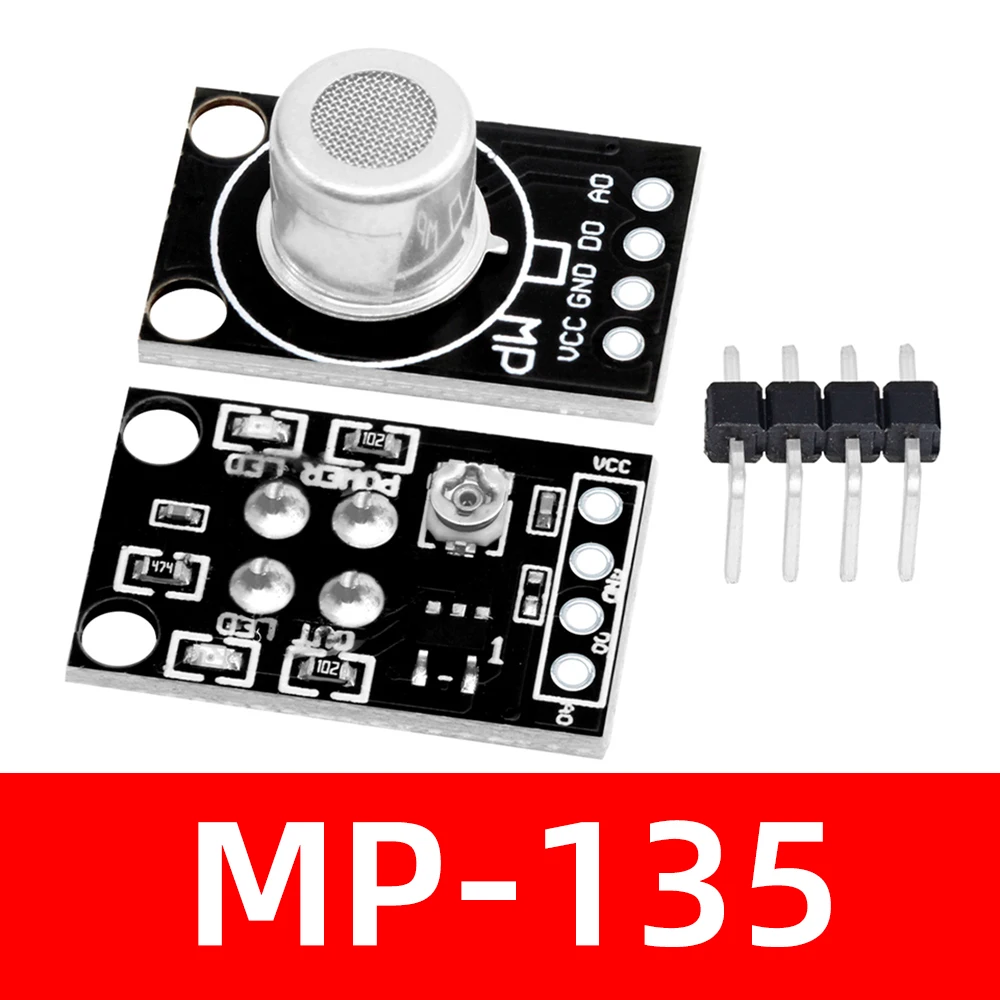Smart Air Quality Gas Sensor Module MQ-2/MQ-135/MQ-4 7 Smart Air Quality Gas Sensor Module MQ-2/MQ-135/MQ-4 - Image 7