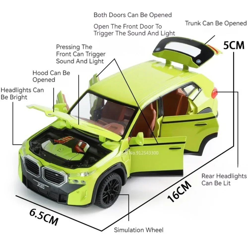 White 1:32 Scale Diecast Car Model for Collectors 4 White 1:32 Scale Diecast Car Model for Collectors - Image 4