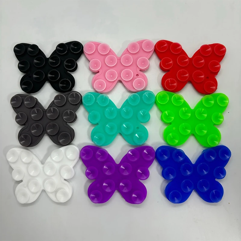 Vibrant Silicone Butterfly Phone Holder 3 Vibrant Silicone Butterfly Phone Holder - Image 3