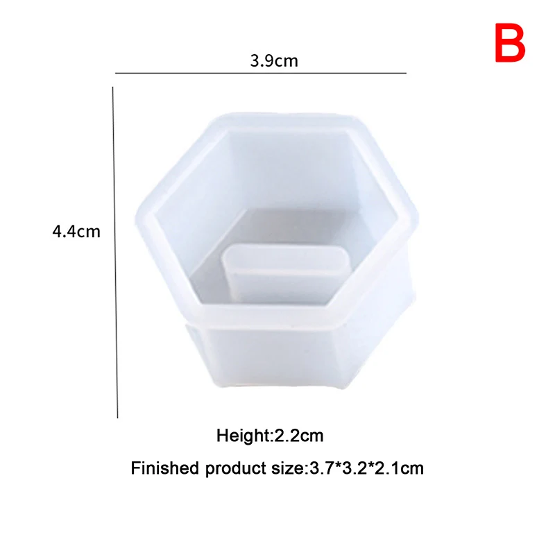 Silicone Jewelry Ring and Pendant Mold - 6 or 14 Cavities 8 Silicone Jewelry Ring and Pendant Mold - 6 or 14 Cavities - Image 8