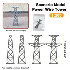 High Voltage Power Line Tower Model in Scales 1:150/200 17 Sa7e5a2d55d234761ad4c8d1b75d6f6e6i