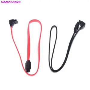 SATA 3.0 Data Cable 46.5cm Black & Red