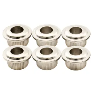 Set of Six Black Guitar Tuner Bushings for Vintage Conversion 15 Sa844b1c1477649be8c99e21055dc9986v