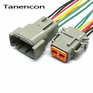 8 Pin DTM04-8P DTM06-8S Waterproof Connector 10 Sa84ae377c0c149a1a2b3fb4e5423336b5