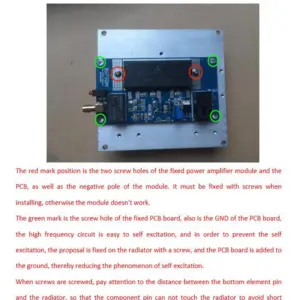 80W UHF/VHF RF Power Amplifier Board 10 Sa8666644f7eb4012b0053da0bc69a552p