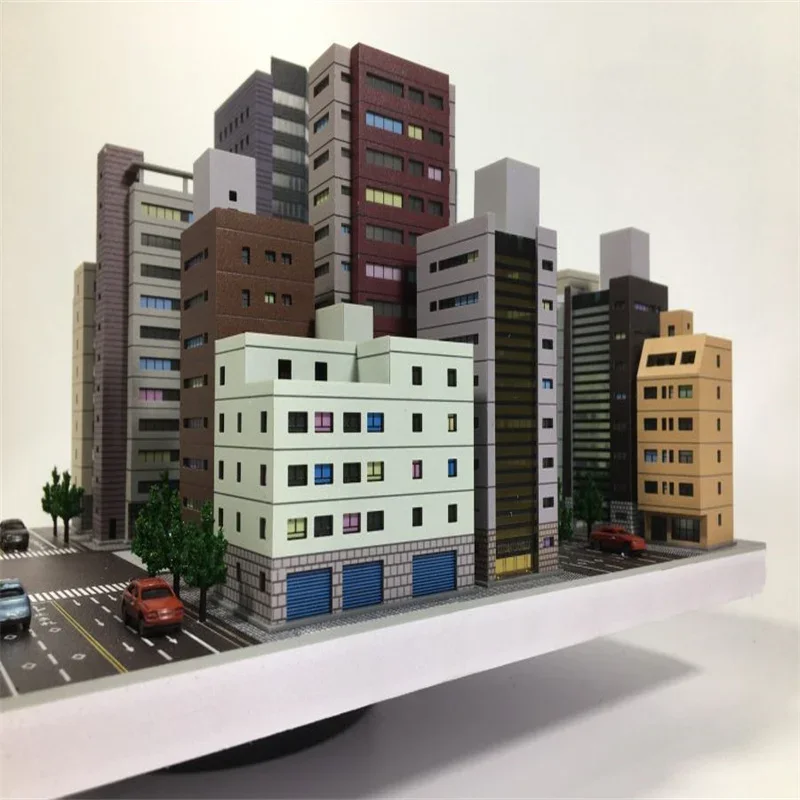 1:300 Scale City Building Diorama Model 4 1:300 Scale City Building Diorama Model - Image 4