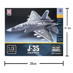 1:72 Scale J-35 Fighter Model 10 Sa87ed45a234d45889dffa3bad82d560bU