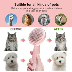 Light Green Pet Grooming Brush for Cats 12 Sa8b30d138898499a83889286e6331468X