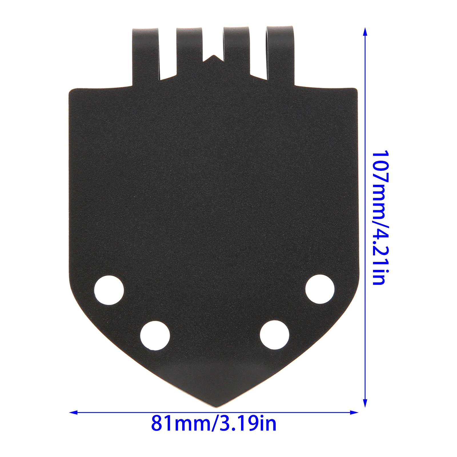 Black Steel Golf Bag Landing Pad in Three Sizes 9 Black Steel Golf Bag Landing Pad in Three Sizes - Image 9