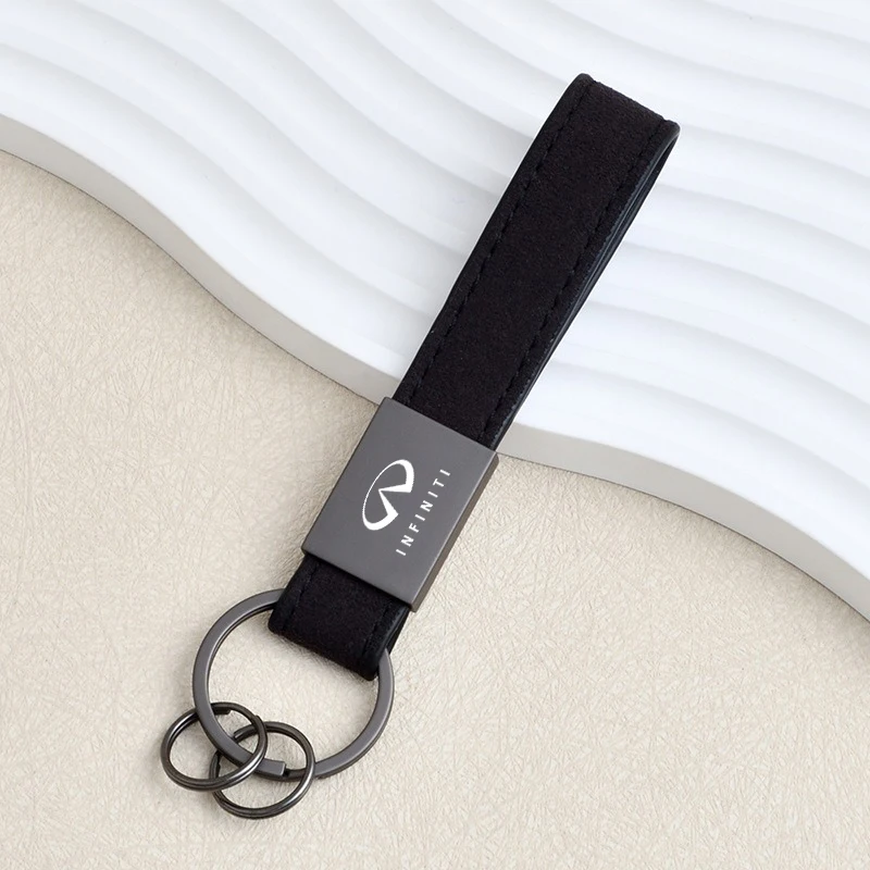 Infiniti Leather Car Keychain in Multiple Colors 3 Infiniti Leather Car Keychain in Multiple Colors - Image 3