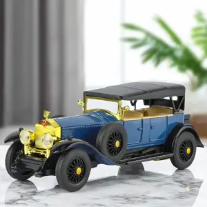 Vintage Blue Diecast Car Model 1:32 Scale 11 Sa91087576ac245f4bf37a878a30dce78N