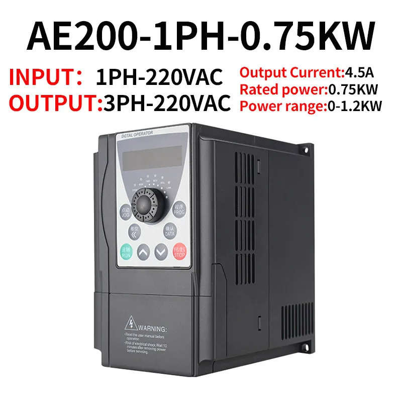 VFD Frequency Converter 0.75-2.2kW 7 VFD Frequency Converter 0.75-2.2kW - Image 7