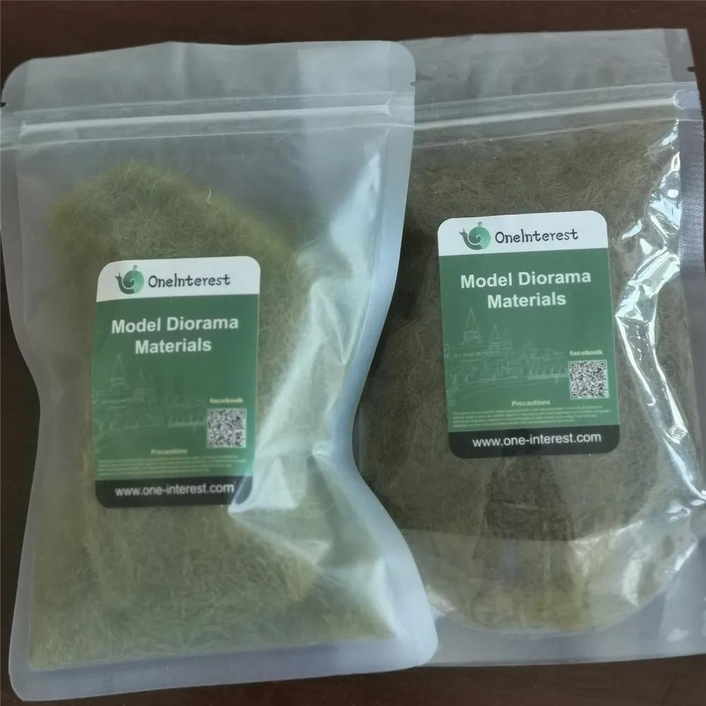 Vibrant Green Nylon Flock for Miniature Landscapes 2 Vibrant Green Nylon Flock for Miniature Landscapes - Image 2