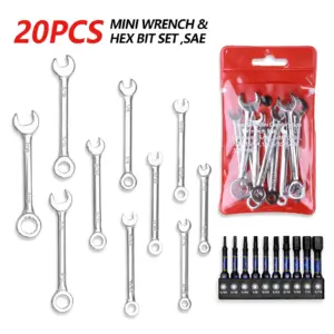 Precision Mini Wrench and Hex Bit Set 15 Sa945633566444789b3e8d7a443d0f25dX