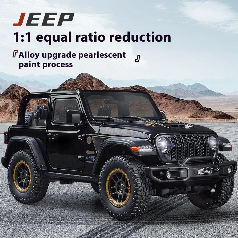 1:18 Jeep Wrangler Rubicon Diecast Model 5 1:18 Jeep Wrangler Rubicon Diecast Model - Image 5