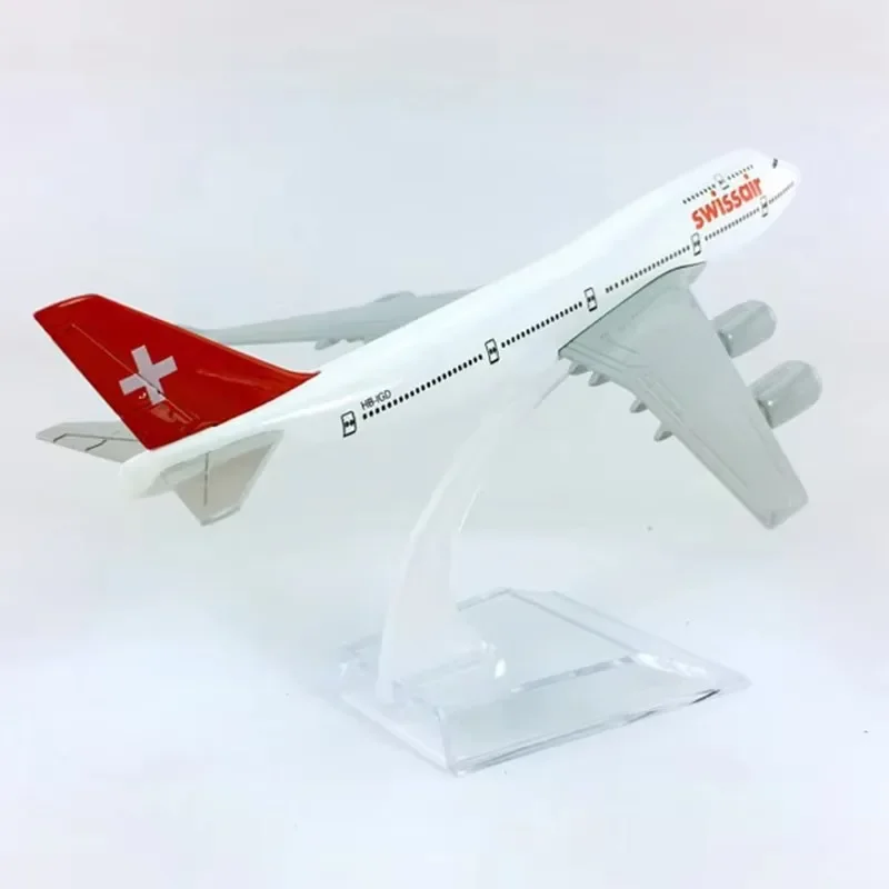 Swissair Boeing 747 Model 1/400 Scale 2 Swissair Boeing 747 Model 1/400 Scale - Image 2