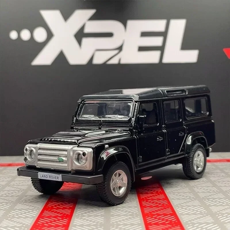 Land Rover Defender 1/36 Diecast Model Black 10 Land Rover Defender 1/36 Diecast Model Black - Image 10