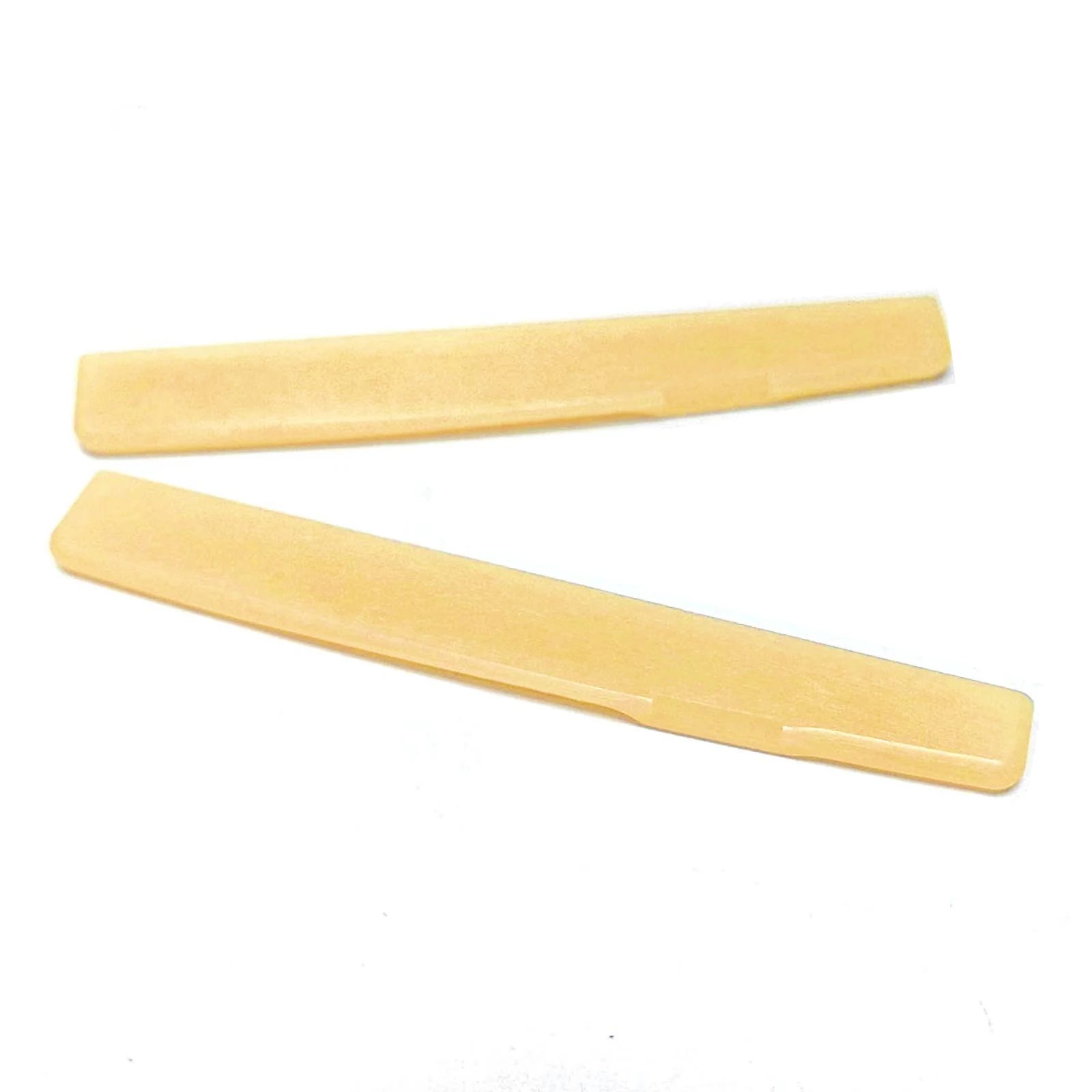 Yamaha FG-Style Unbleached Cow Bone Saddles Set 3 Yamaha FG-Style Unbleached Cow Bone Saddles Set - Image 3