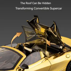 Red Alloy Diecast Sports Car Model 1:24 Scale 13 Sa9f9d739fa194dc49e86ed5284fcd2c1c